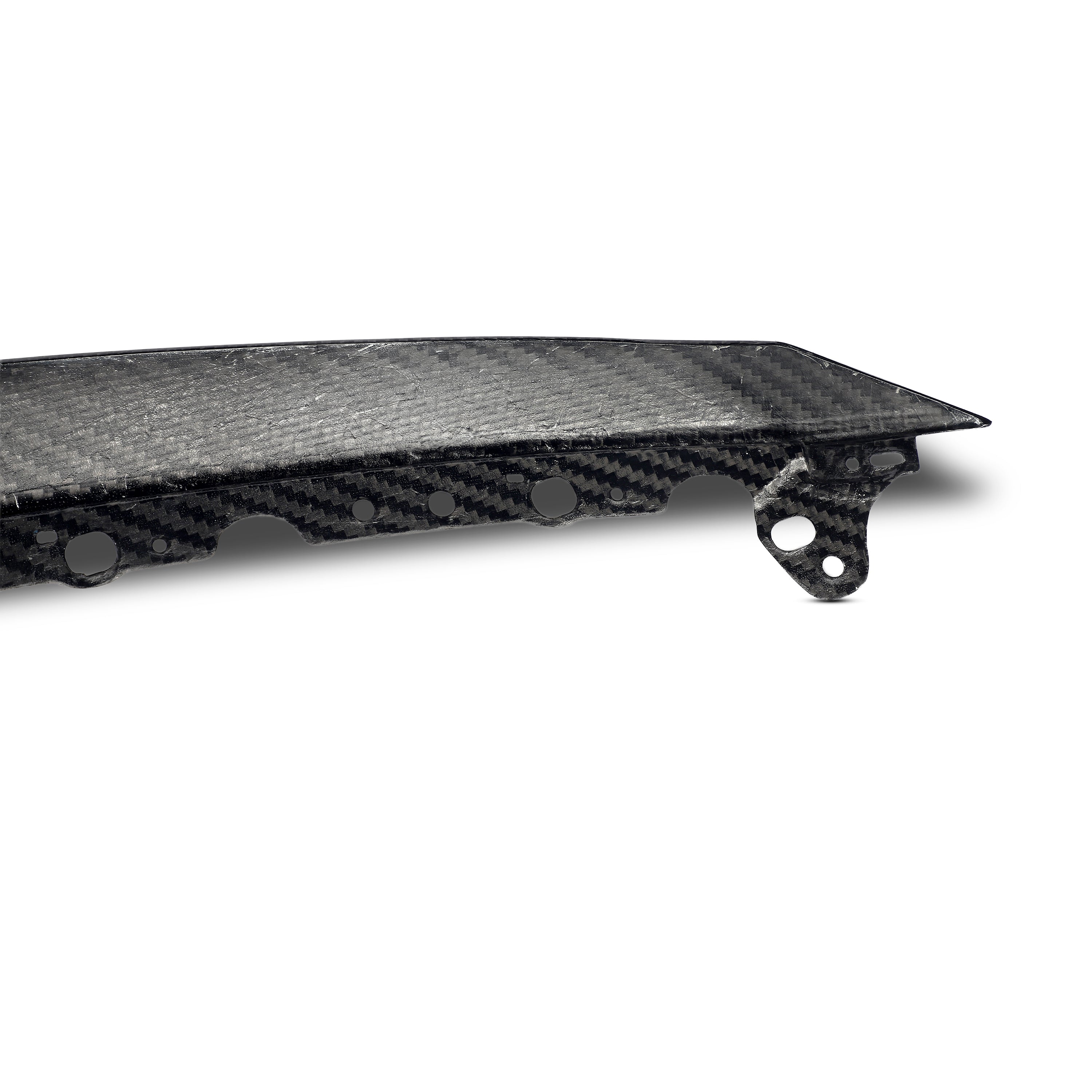 Cadillac CT5-V Blackwing Front Bumper Top Upper Shell Pre Preg Gloss Carbon Fiber Replacement
