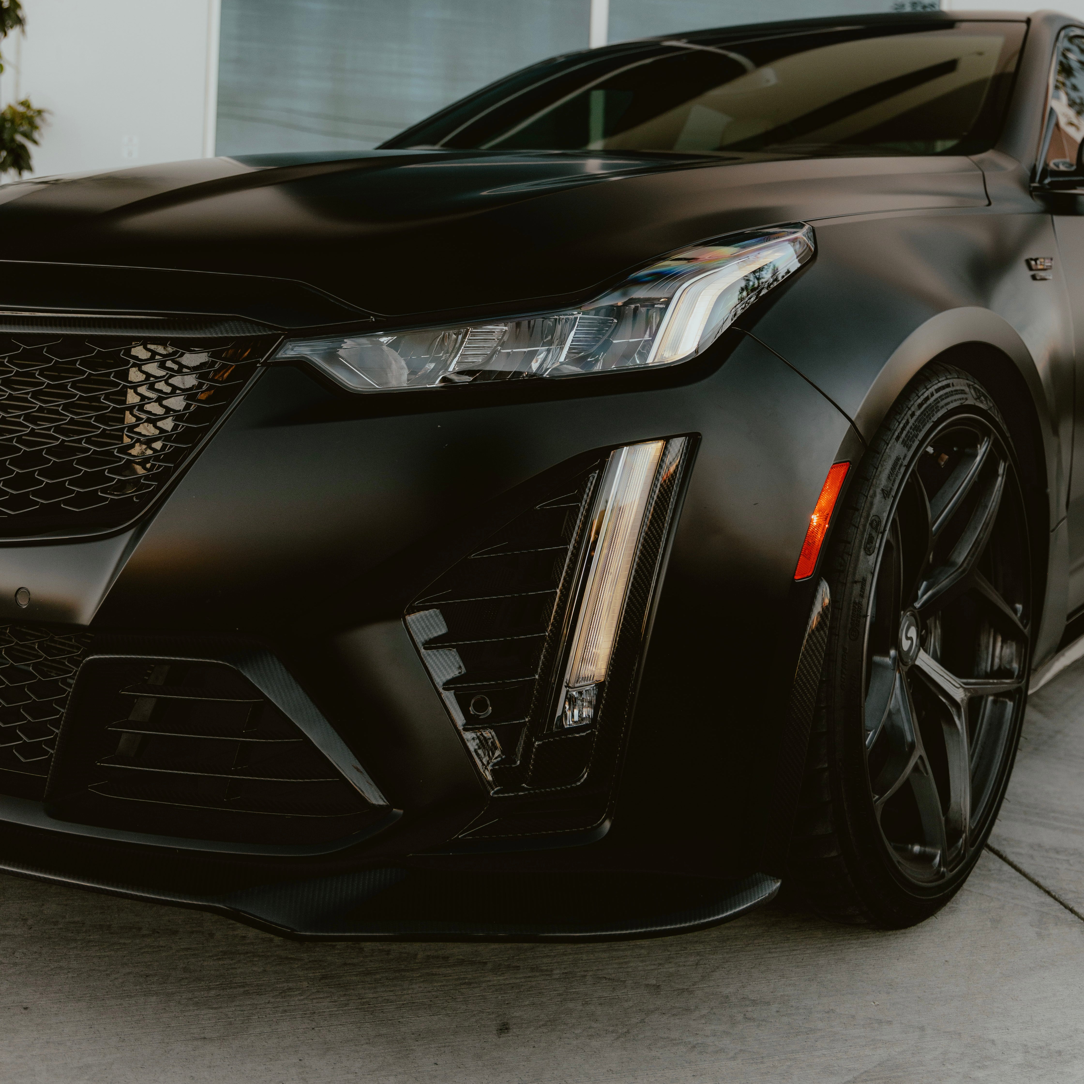 Cadillac CT5-V Blackwing Gloss Carbon Fiber Side Grilles (Pair)