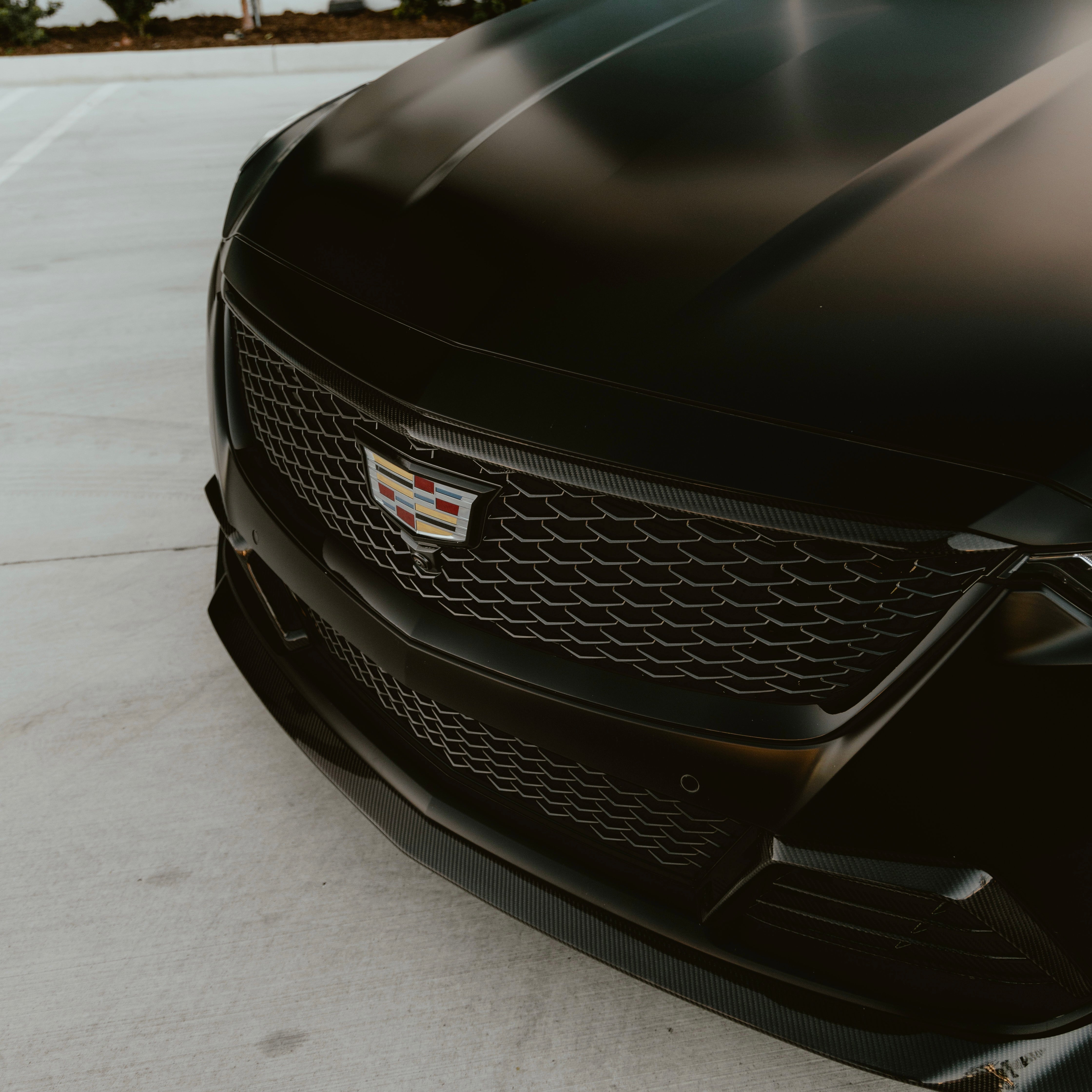 Cadillac CT5-V Blackwing Carbon Fiber Upper Grille Trim Replacement