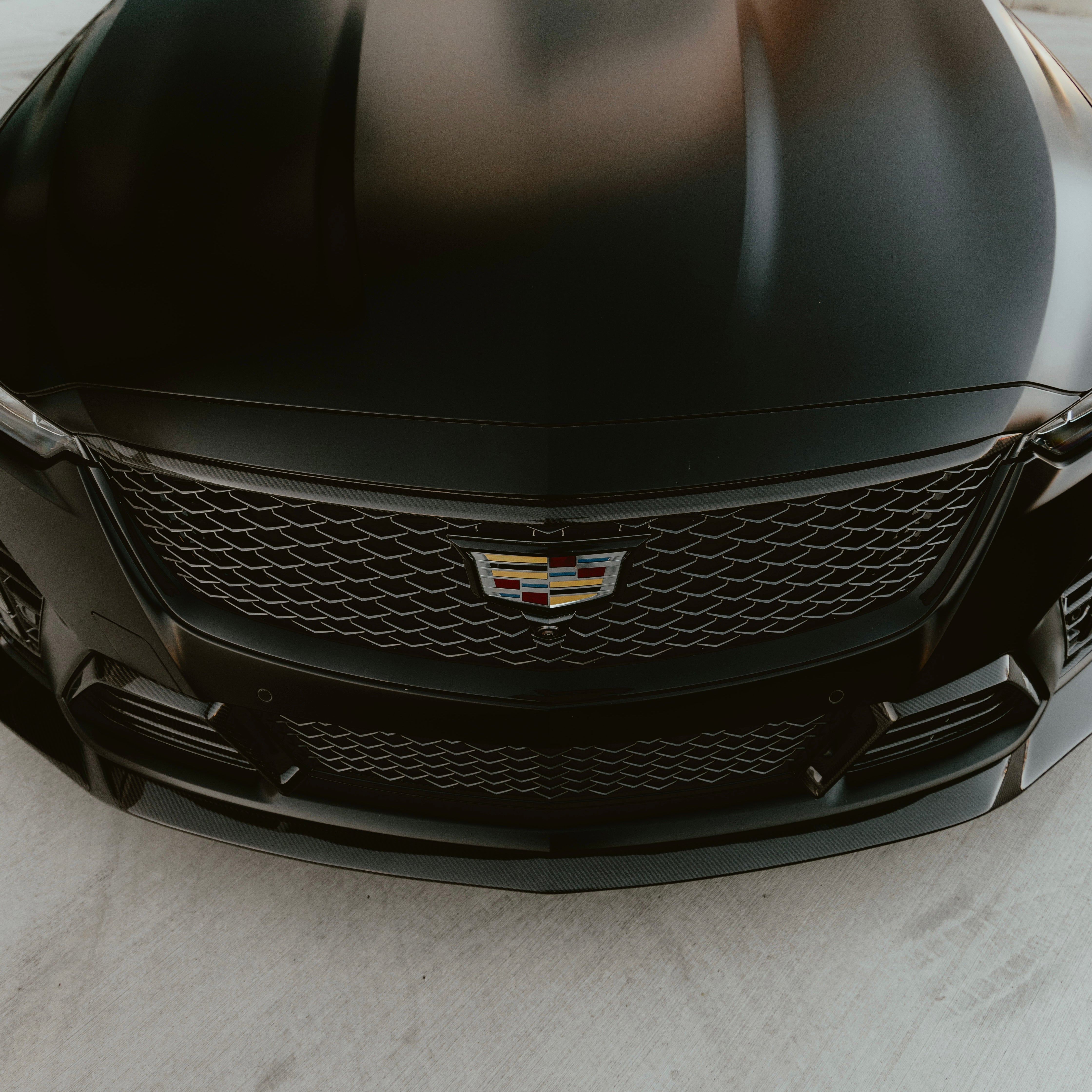 Cadillac CT5-V Blackwing Carbon Fiber Upper Grille Trim Replacement