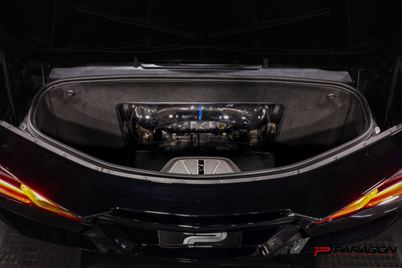 Eventuri C8 Corvette ZR1 HTC Carbon Fiber Intake with Clear Lid