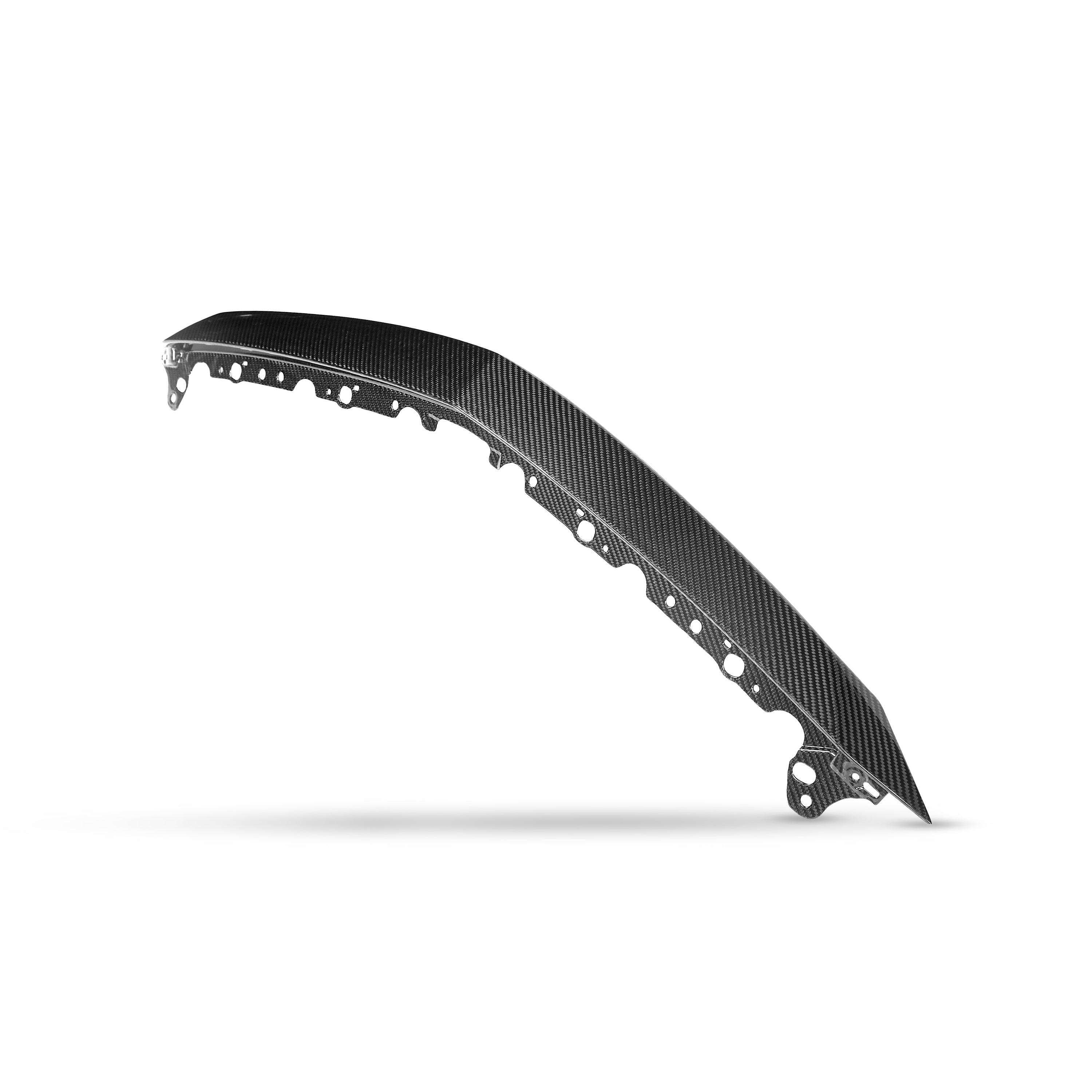 Cadillac CT5-V Blackwing Front Bumper Top Upper Shell Pre Preg Gloss Carbon Fiber Replacement