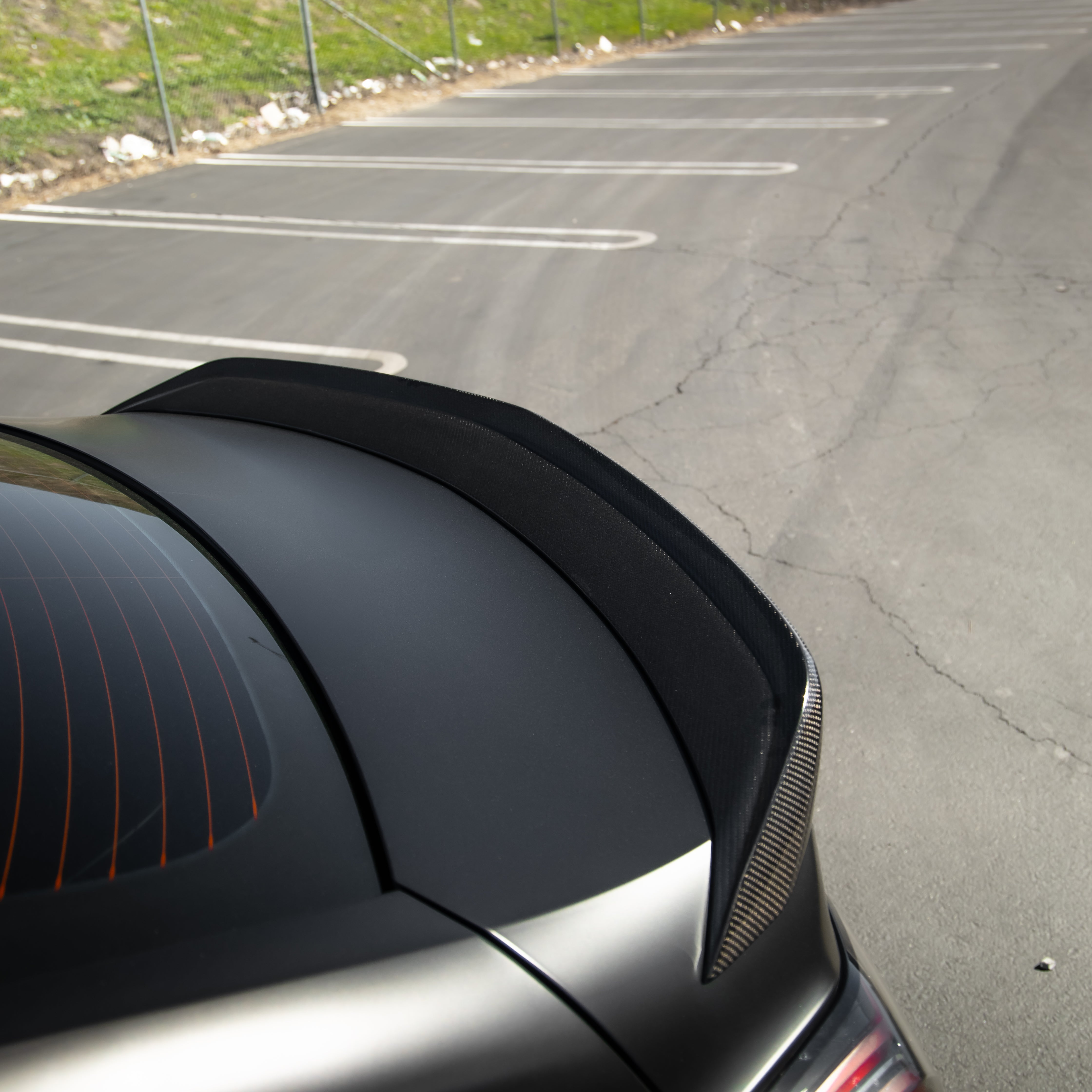 Cadillac CT5-V Blackwing Gloss Carbon Fiber Rear Spoiler