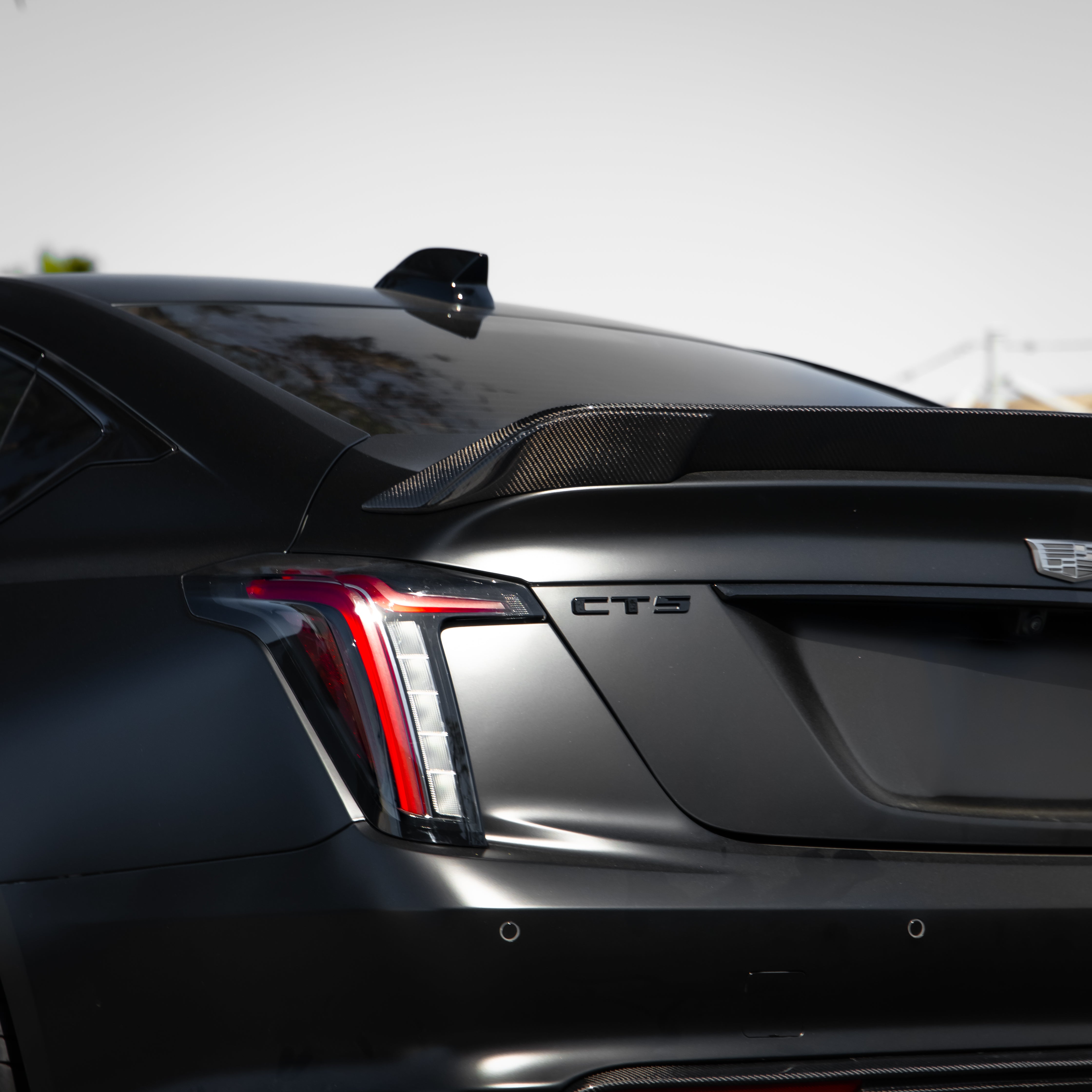 Cadillac CT5-V Blackwing Gloss Carbon Fiber Rear Spoiler