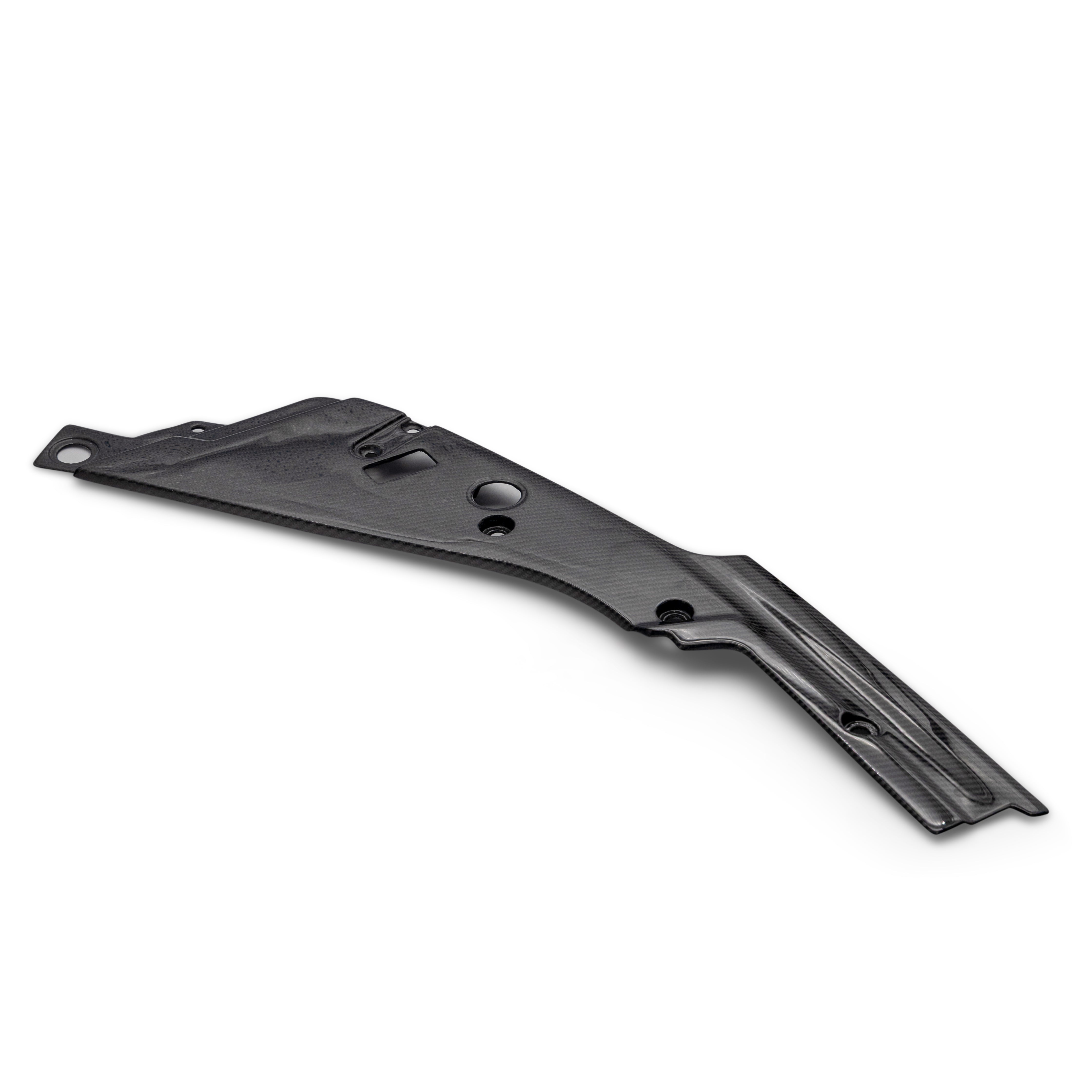 Cadillac CT5-V Blackwing Engine Panel Trim Radiator Cover Gloss Carbon Fiber 3pc Kit