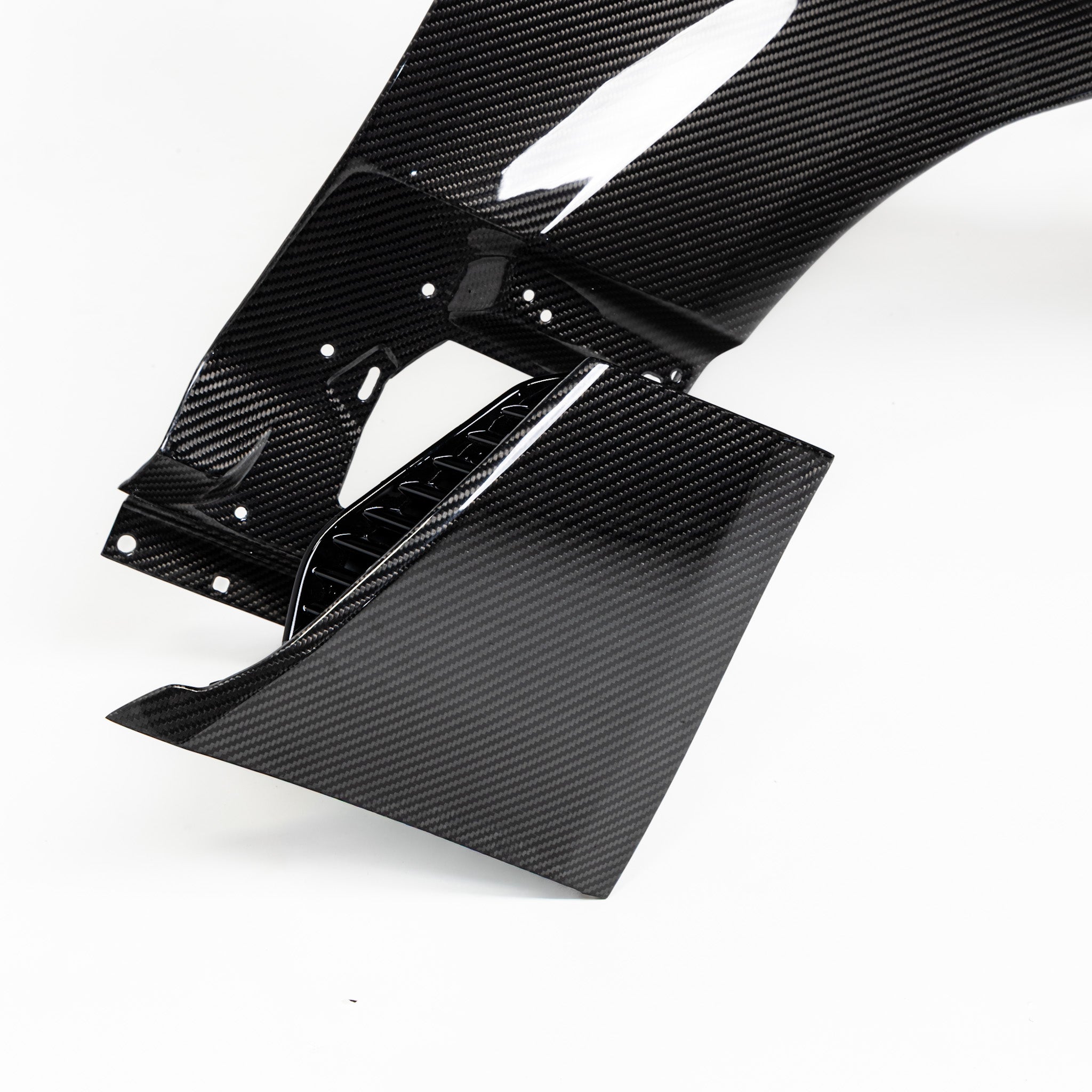 Cadillac CT5-V Blackwing Type-OE 4pc Fenders Pre-Preg Double Sided Carbon Fiber