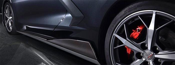 C8 Corvette Visible Carbon Fiber 5VM Kit - GM OEM Kit