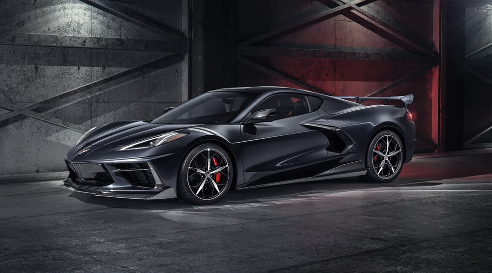 C8 Corvette Visible Carbon Fiber 5VM Kit - GM OEM Kit