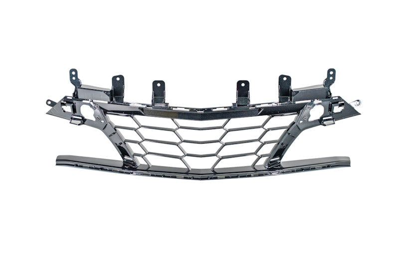 GM Front Bumper Center Grill Bezel for Widebody C8's Painted Carbon Flash Metallic
