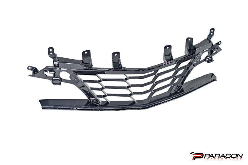 GM Front Bumper Center Grill Bezel for Widebody C8's Painted Carbon Flash Metallic