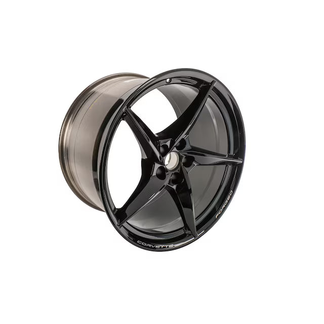 GM Genuine Parts High Gloss Black Rear Wheel (Single)