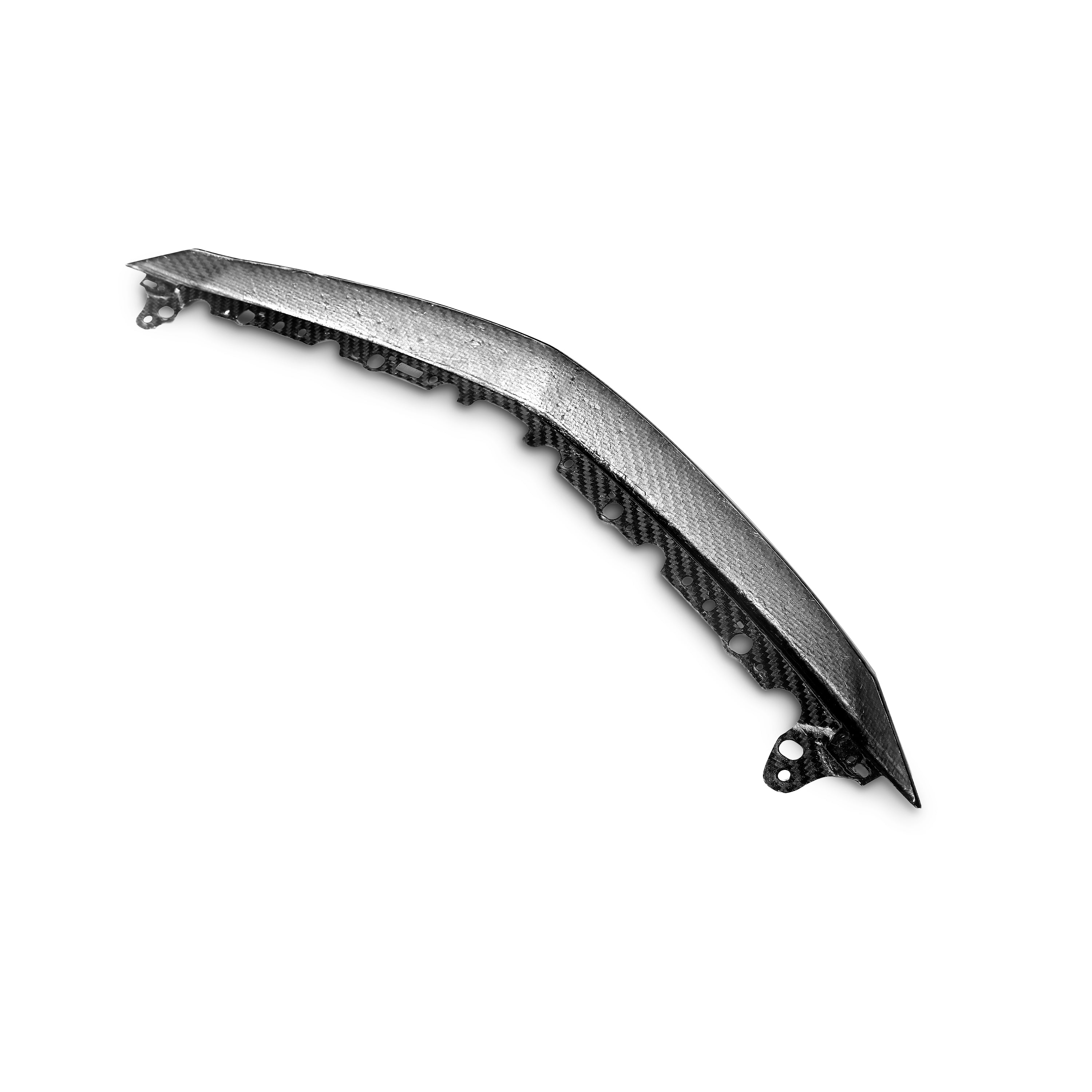 Cadillac CT5-V Blackwing Front Bumper Top Upper Shell Pre Preg Gloss Carbon Fiber Replacement