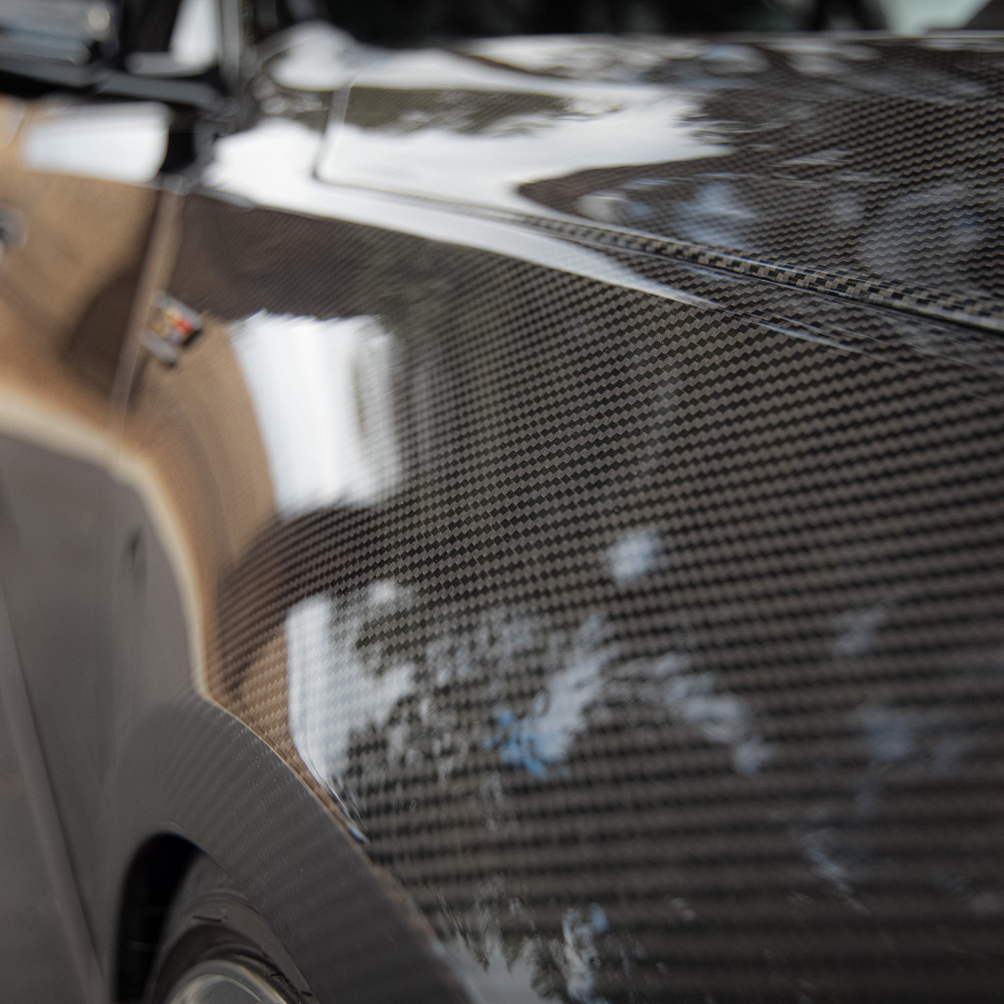 Cadillac CT5-V Blackwing Type-OE 4pc Fenders Pre-Preg Double Sided Carbon Fiber