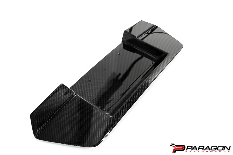 APR Performance Carbon Fiber License Plate Backing - C8 Corvette