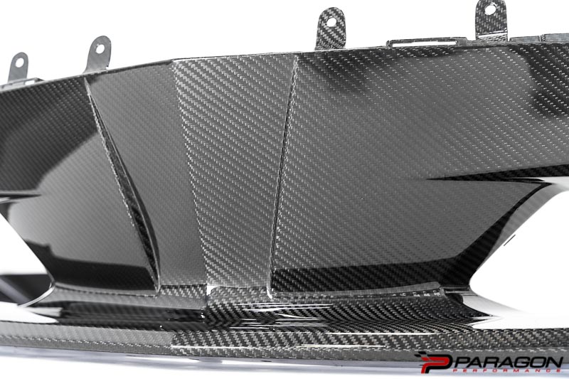 APR Performance Carbon Fiber Front Bumper Center Bezel - C8 Corvette