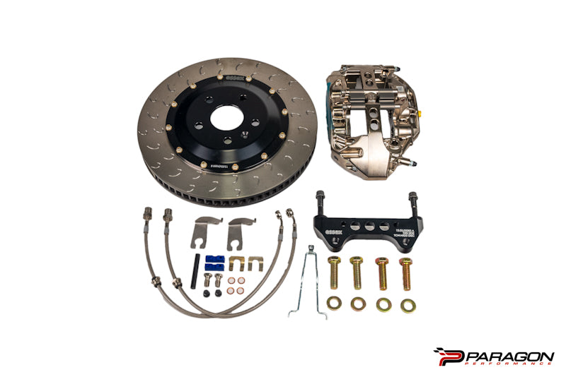 AP Racing by Essex Radi-CAL Competition Brake Kit (Rear 9669/355mm) - C8 Corvette - NICKEL PLATED