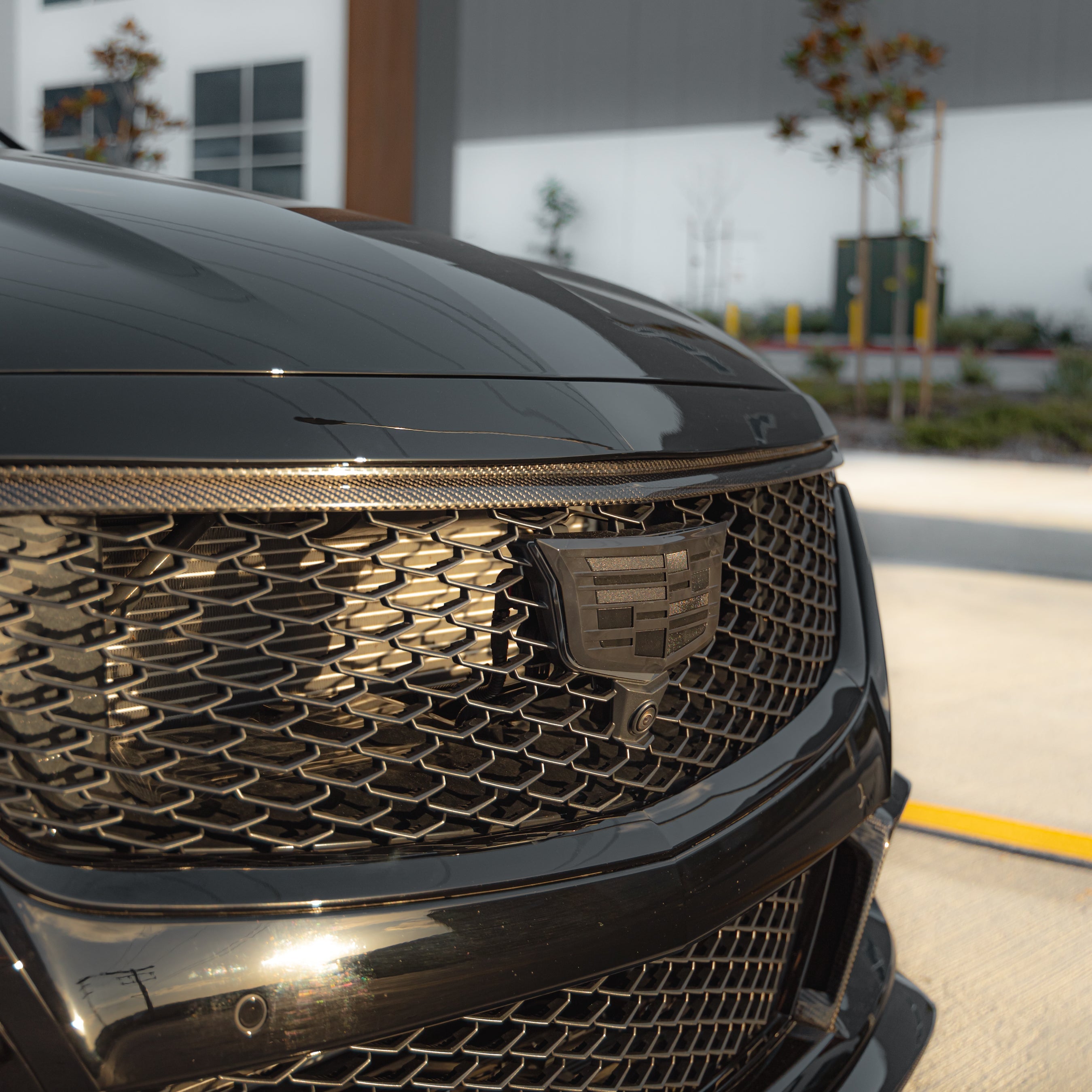 Cadillac CT5-V Blackwing Carbon Fiber Upper Grille Trim Replacement