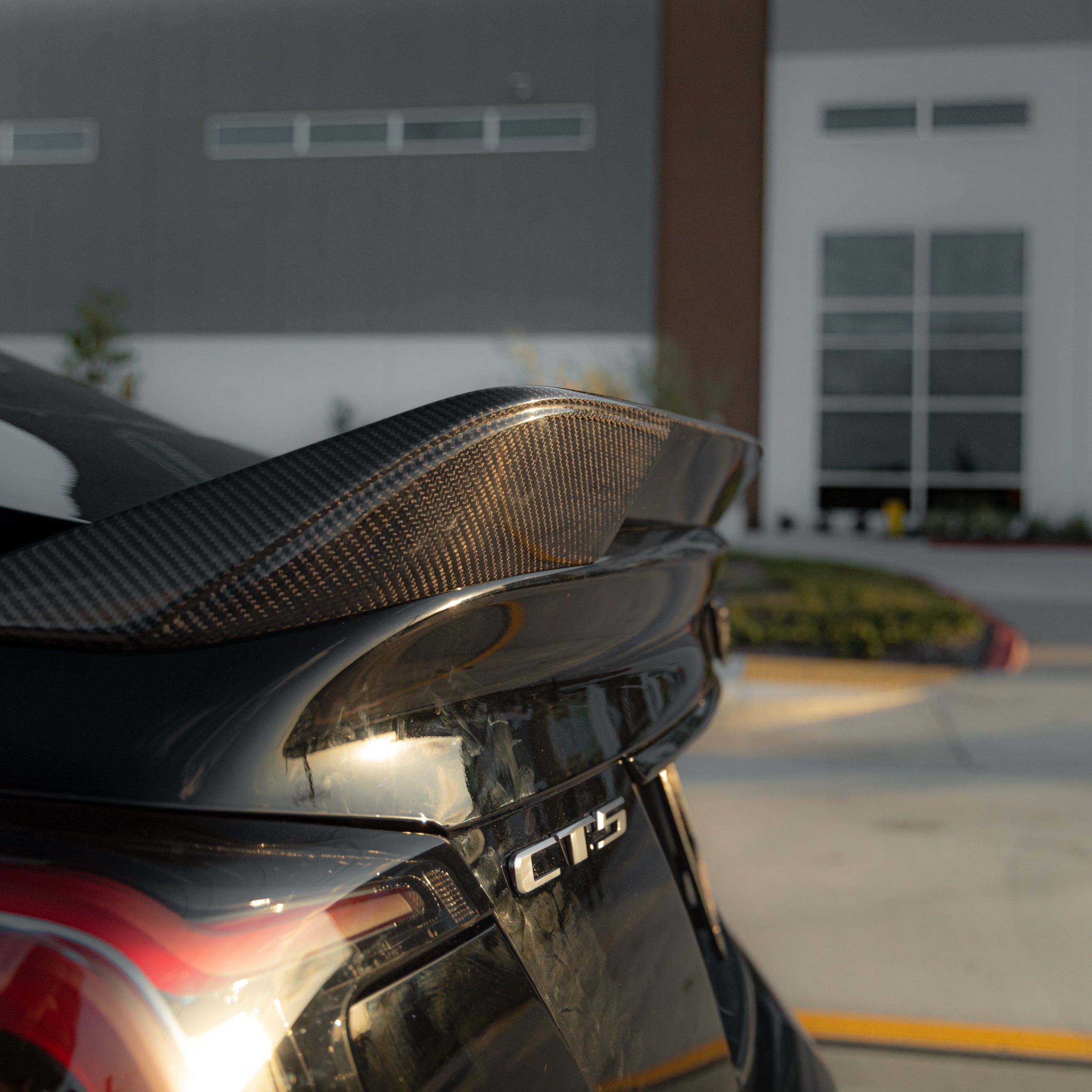 Cadillac CT5-V Blackwing Gloss Carbon Fiber Rear Spoiler