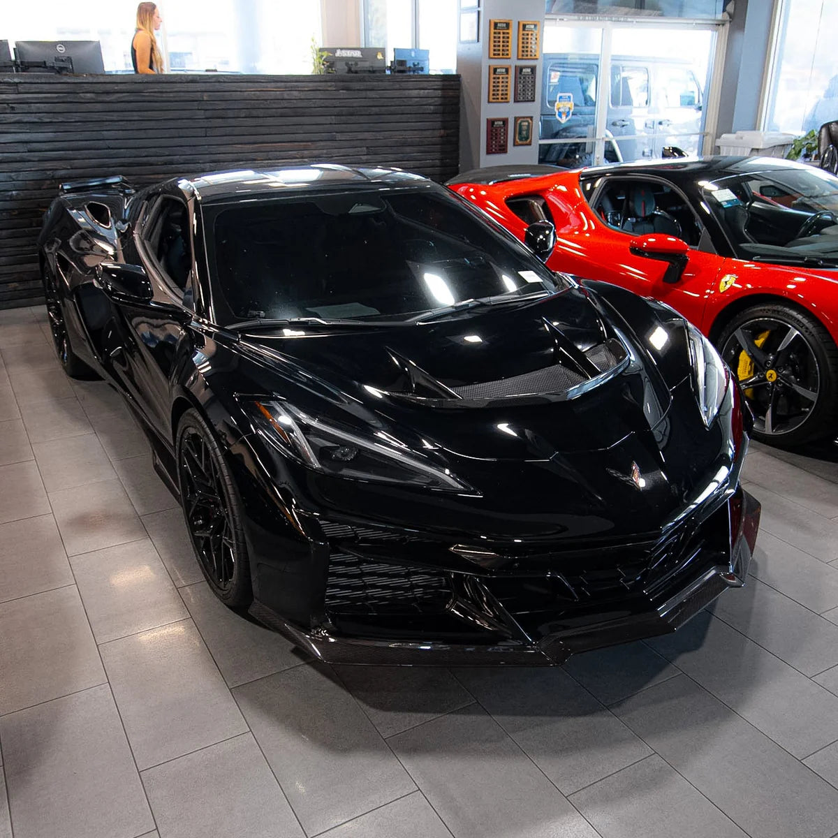 Auto Addict C8 ZR1/ZR1X ZTK Type-OEM Gurney Flap Dry Carbon Fiber