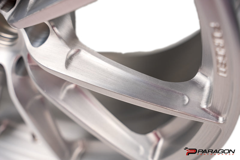 Titan 7 TP-10 19x9,20x11.5 5x120 Chevrolet C8 Corvette - Brushed Clear