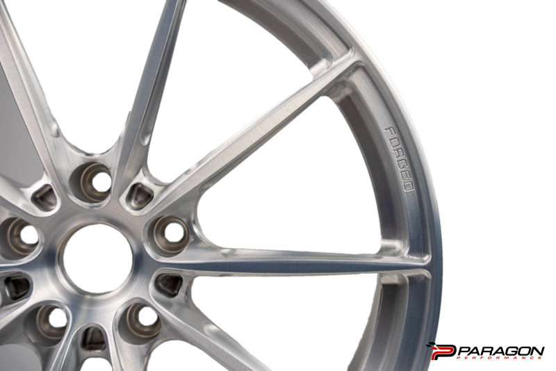 Titan 7 TP-10 19x9,20x11.5 5x120 Chevrolet C8 Corvette - Brushed Clear