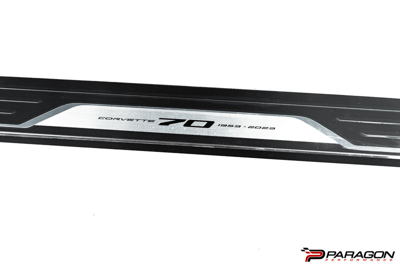 C8 Corvette 70th Anniversary Door Sills
