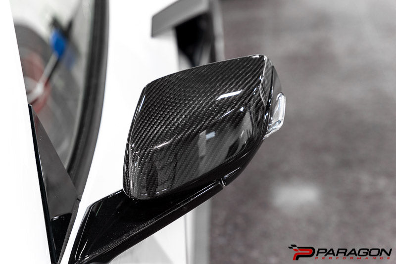 CCS C8 Corvette Carbon Fiber Mirror Overlays