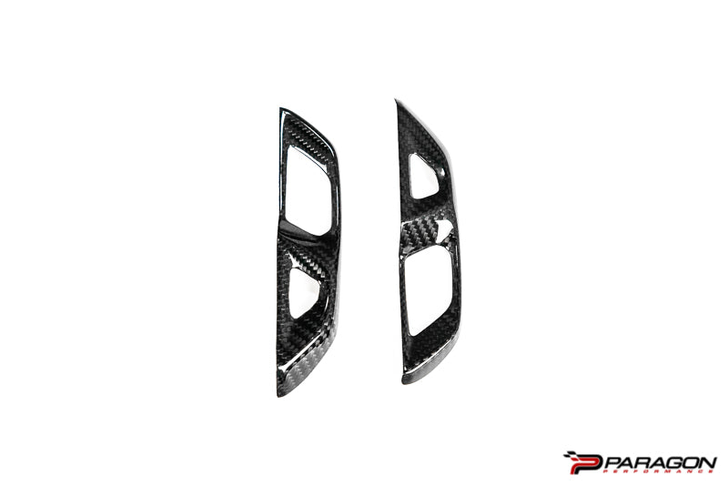 CCS C8 Corvette Carbon Fiber Lock Trim Overlay