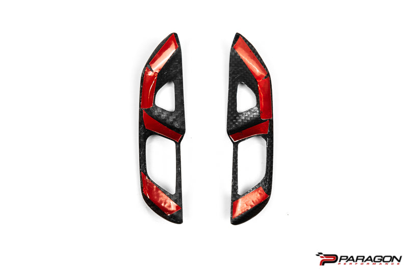 CCS C8 Corvette Carbon Fiber Lock Trim Overlay
