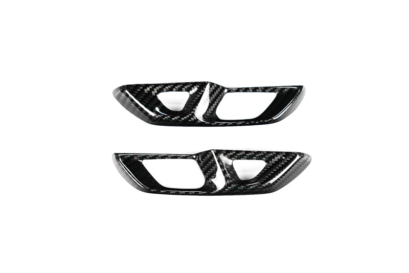 CCS C8 Corvette Carbon Fiber Lock Trim Overlay
