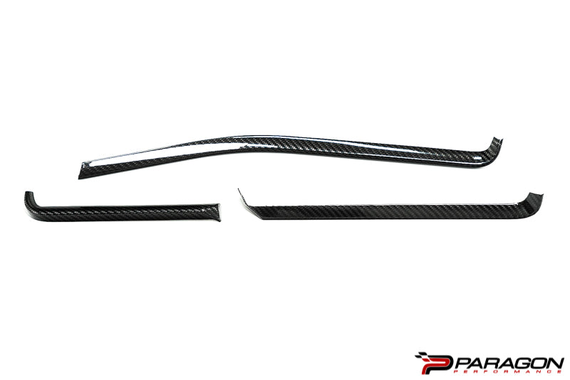 C8 Corvette Carbon Fiber Interior Trim - 3 Pc Kit