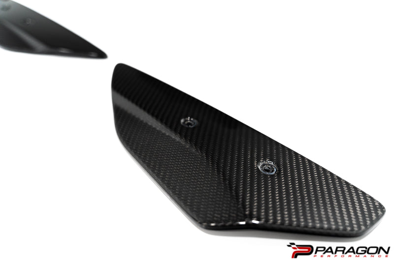 Paragon Performance C8 Corvette Carbon Fiber High Wing End Plates