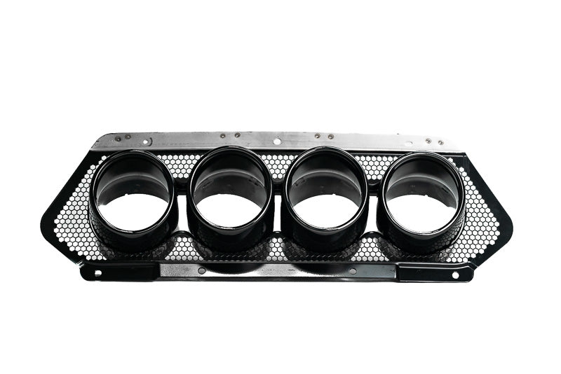 C8 Corvette Z06 Black Center OEM Exhaust Tips