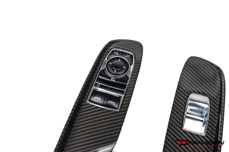 GM Genuine Door Armrest Switch Mount Plate - Coupe Carbon Fiber DS & PS