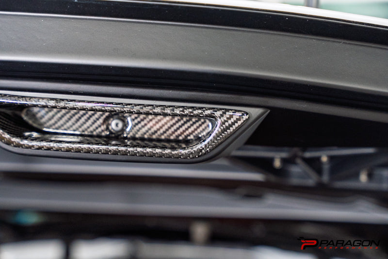 C8 Corvette Carbon Fiber Trunk Handle - Coupe Only