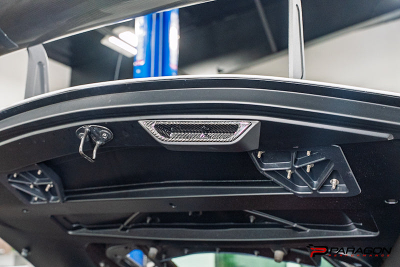 C8 Corvette Carbon Fiber Trunk Handle - Coupe Only