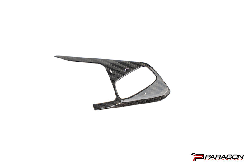 CCS C8 Corvette Steering Wheel Black Side Covers - Heated 24+