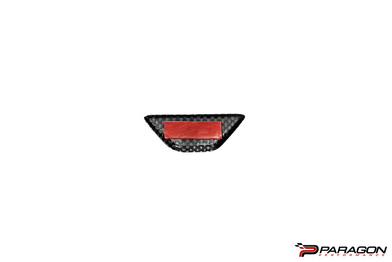 CCS C8 Corvette Carbon Fiber Arm Rest Button