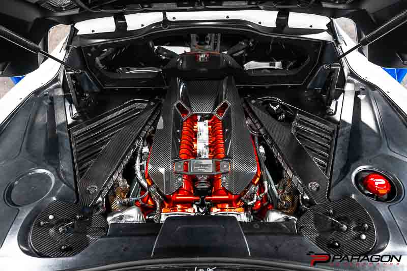 CCS C8 Carbon Fiber Engine Appearance Package