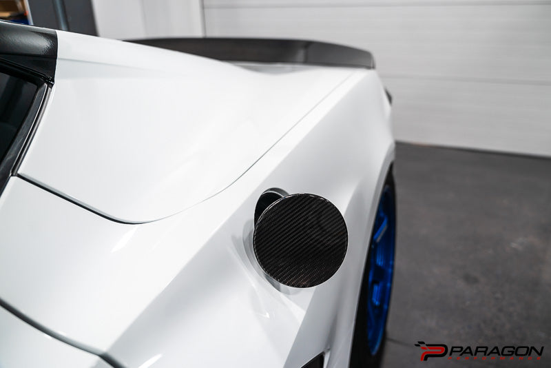 CCS C8 Corvette Carbon Fiber Gas Cap Overlay
