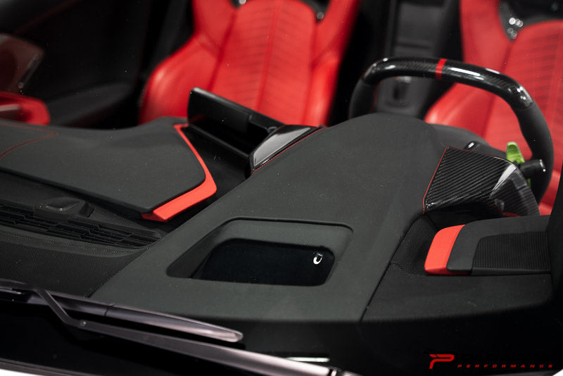 Carbon Fiber Side HUD Overlays