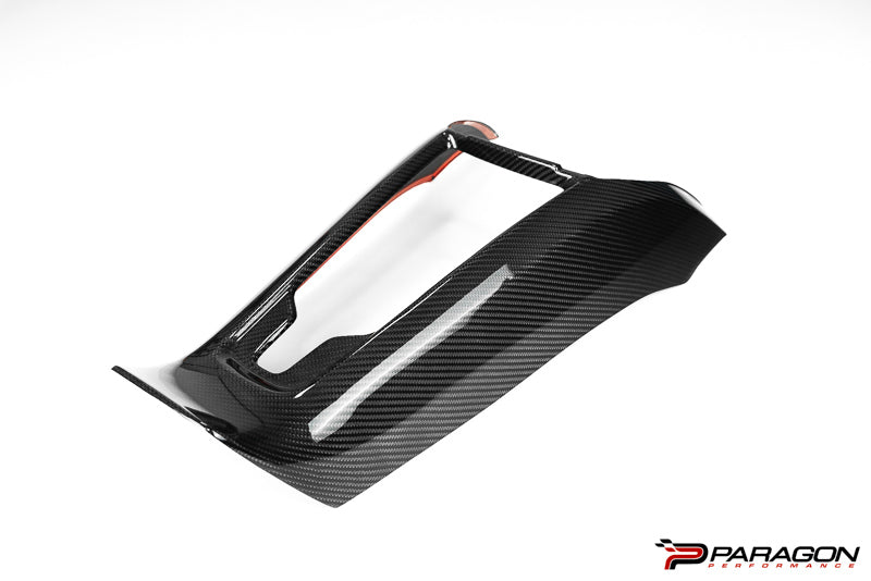 CCS C8 Corvette Carbon Fiber Rear Waterfall Overlay