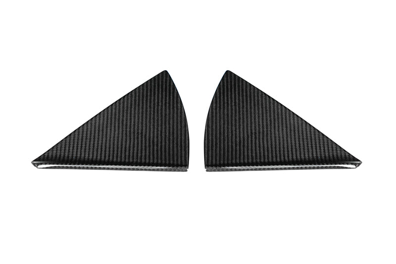 CCS C8 Corvette Convertible Carbon Fiber B Pillar Trim Overlay - HTC