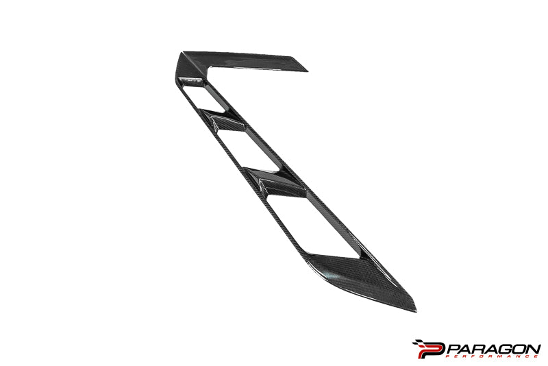 CCS C8 Corvette Carbon Fiber Rear Hatch Vent Overlays