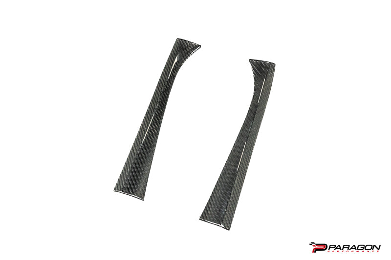CCS C8 Corvette Carbon Fiber Dashboard Door Sill Trim