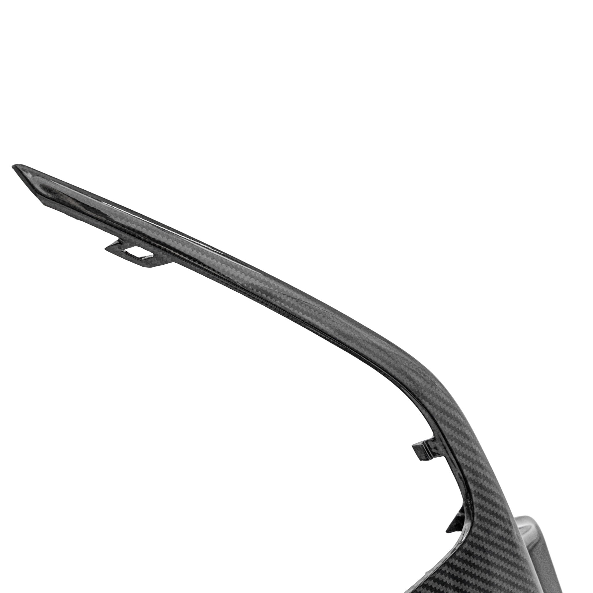 Cadillac CT5-V Blackwing Front Side Outer Grilles Pre Preg Gloss Carbon Fiber Pair