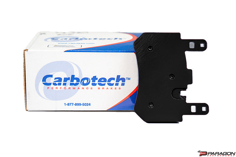Carbotech AX6 C8 Z06 Corvette Rear Brake Pads - Iron Rotors