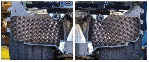 CORSA Black Out heat Protection C8 Corvette Stingray