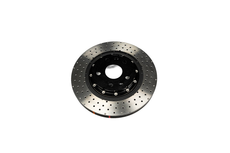DBA 5000 Series C8 Corvette Z51 Rear Cross Drilled Rotors