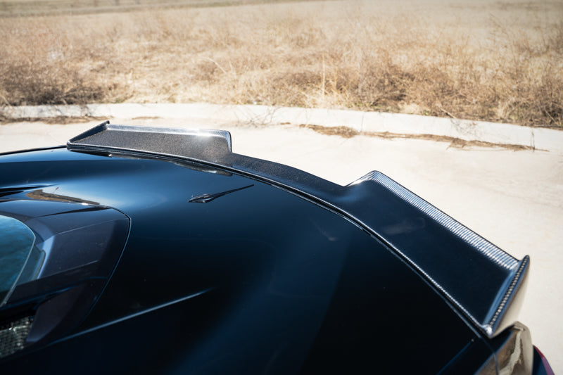 Paragon Performance C8 Stingray Z06 Replica Spoiler - Carbon Fiber (6 hole coverage)